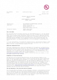 UL - Certificate - P1